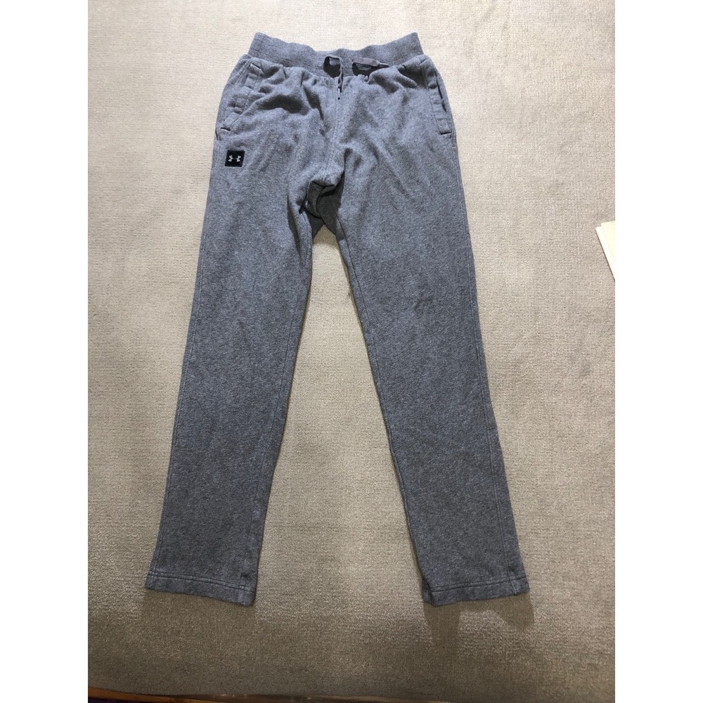 Under Armour Womens Joggers Small Grey Drawstring Pockets